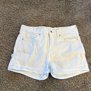 EUC Old Navy OG Straight Women's White Jean Shorts